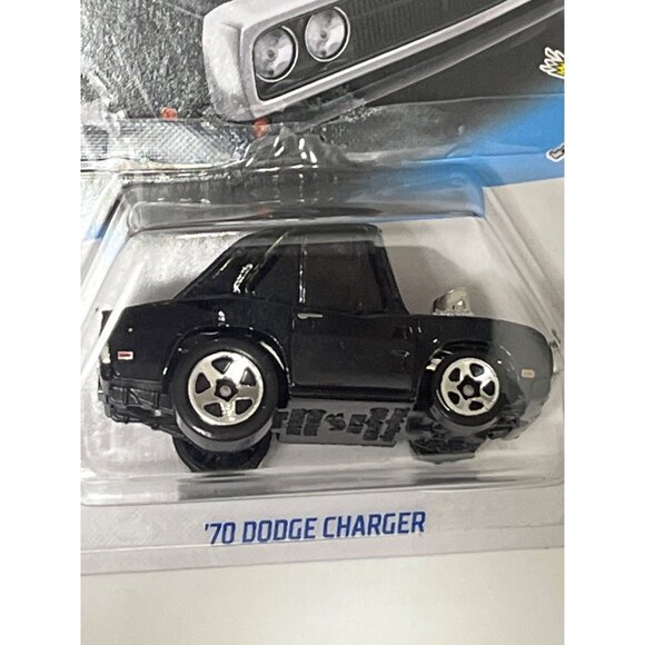 Hot Wheels Tooned ’70 Dodge Charger Fast & Furious Black Car 2023 Diecast 1:64 - Picture 4 of 8